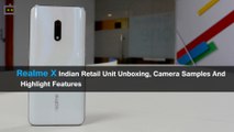 Realme X Indian Retail Unit Unboxing, Camera Samples And Highlight Features