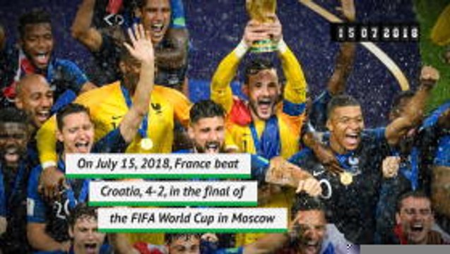 ON THIS DAY: France beat Croatia in World Cup final
