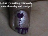 Flying Heart! - Cute Valentines Day Nail Design