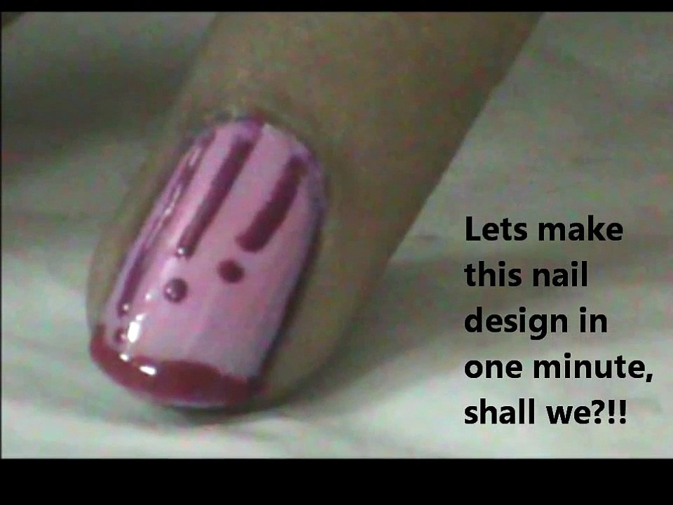 Think Pink! _ Nail Design For Beginners