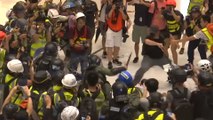 Unprecedented violence during extradition bill clashes in Hong Kong’s Sha Tin