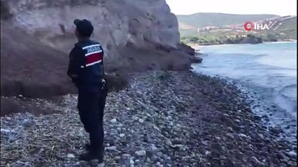 2 gün kayalıklarda mahsur kalan oğlak için kurtartma operasyonu