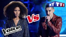 Vincent VS Andréa Durand - « N'importe quoi » (Florent Pagny) | The Voice France 2017 | Battle