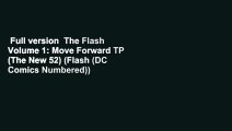 Full version  The Flash Volume 1: Move Forward TP (The New 52) (Flash (DC Comics Numbered))