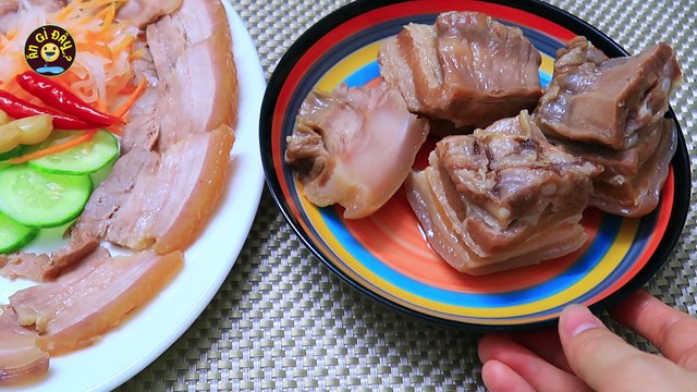 Cách làm Thịt Heo Ngâm Nước Mắm