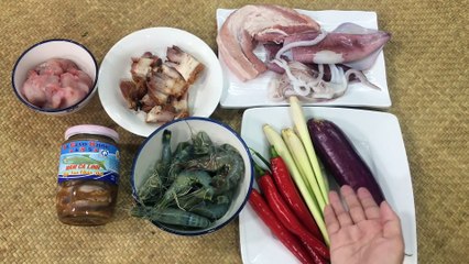 Cách nấu Bún Mắm Miền Tây