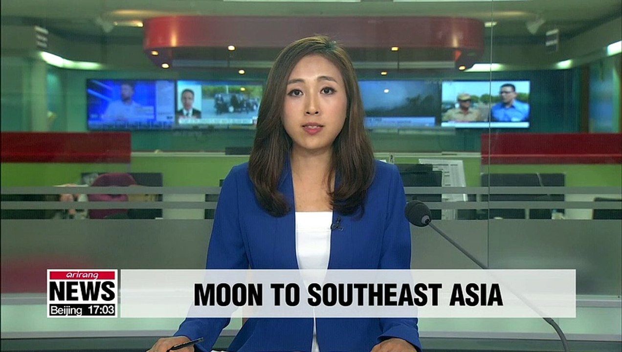 Moon to embark on 6-day trip to Thailand, Myanmar and Laos starting Sept. 1st
