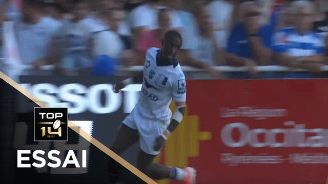 TOP 14 - Essai Gabriel NGANDEBE (MHR) - Castres - Montpellier - J1 - Saison 2019/2020