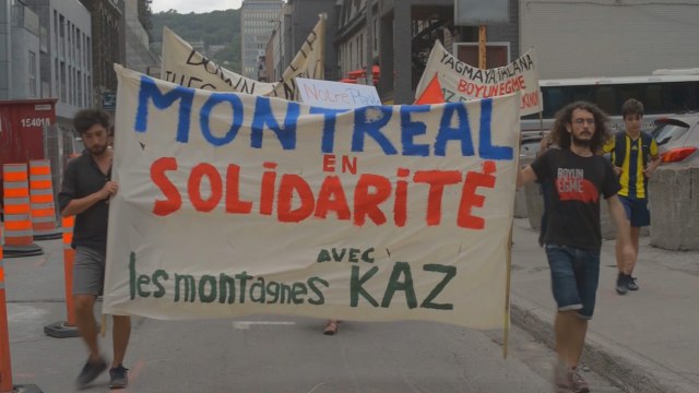 Kanada Kaz Dağları için nöbette!