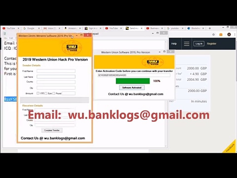Western Union software and Activation code 2019
