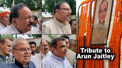 Tribute to Arun Jaitley