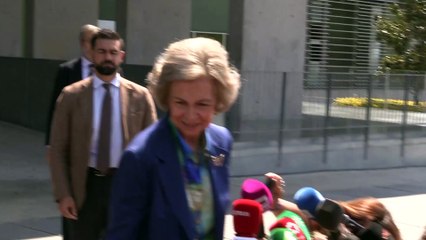 Doña Sofía regresa al hospital para visitar a don Juan Carlos
