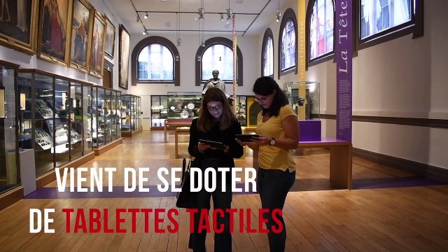 Des tablettes pour visiter le musée des beaux arts et d'archéologie de Vienne