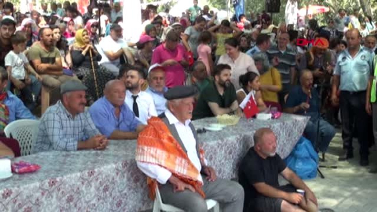 Denizli'de asırlık gelenek öncesi temsili Yörük...
