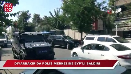 Diyarbakır’da polis merkezine EYP’li saldırı
