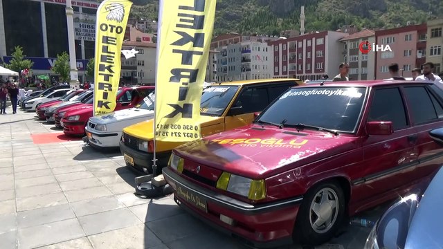 Modifiye tutkunları 3. kez Amasya’da bir araya geldi