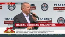 Cumhurbaşkanı Erdoğan konuşma yapıyor