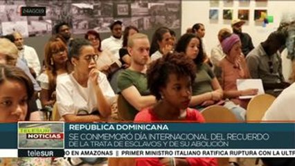 República Dominicana: Celebran encuentro contra la esclavitud