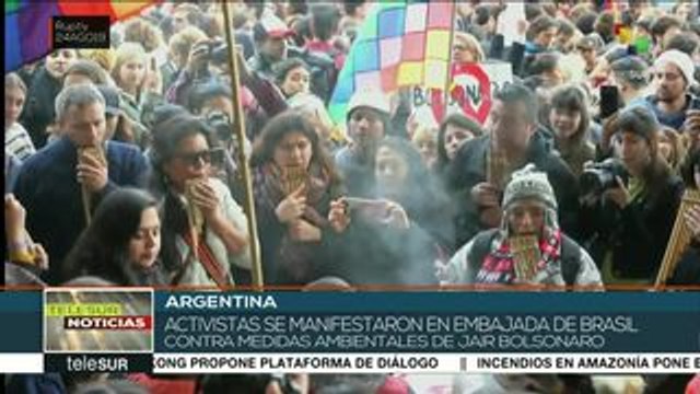 Ambientalistas argentinos rechazan las política ambientales de Brasil