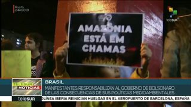teleSUR Noticias: Perú es alcanzado por los incendios en La Amazonía