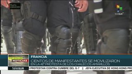 Francia: organizaciones se unen a protestas de Chalecos Amarillos