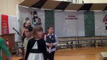 Cute Boy has Sweet Words for his Mother After Christmas Recital