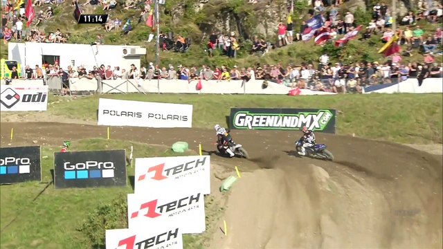 Coldenhoff passes Seewer - MXGP Race 2 - MXGP of Sweden 2019
