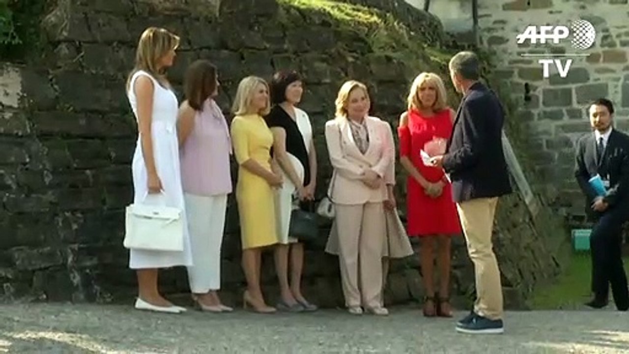 Partnerinnen der Staatschefs des G7-Gipfels erkunden Baskenland