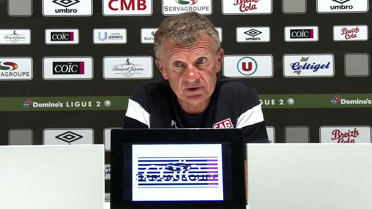 EAG-VALENCIENNES: Le point presse d'avant match avec Patrice LAIR