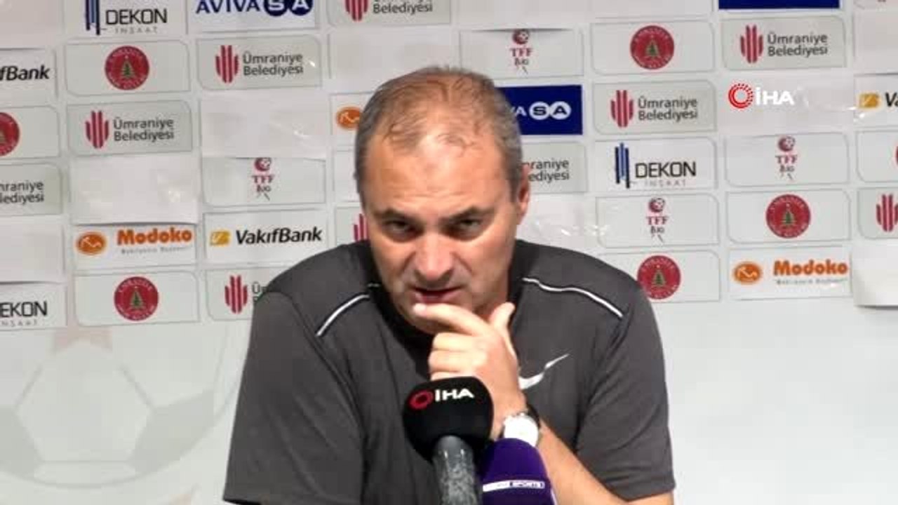 Erkan Sözeri: "Sahada hiçbir şey yapmadık"