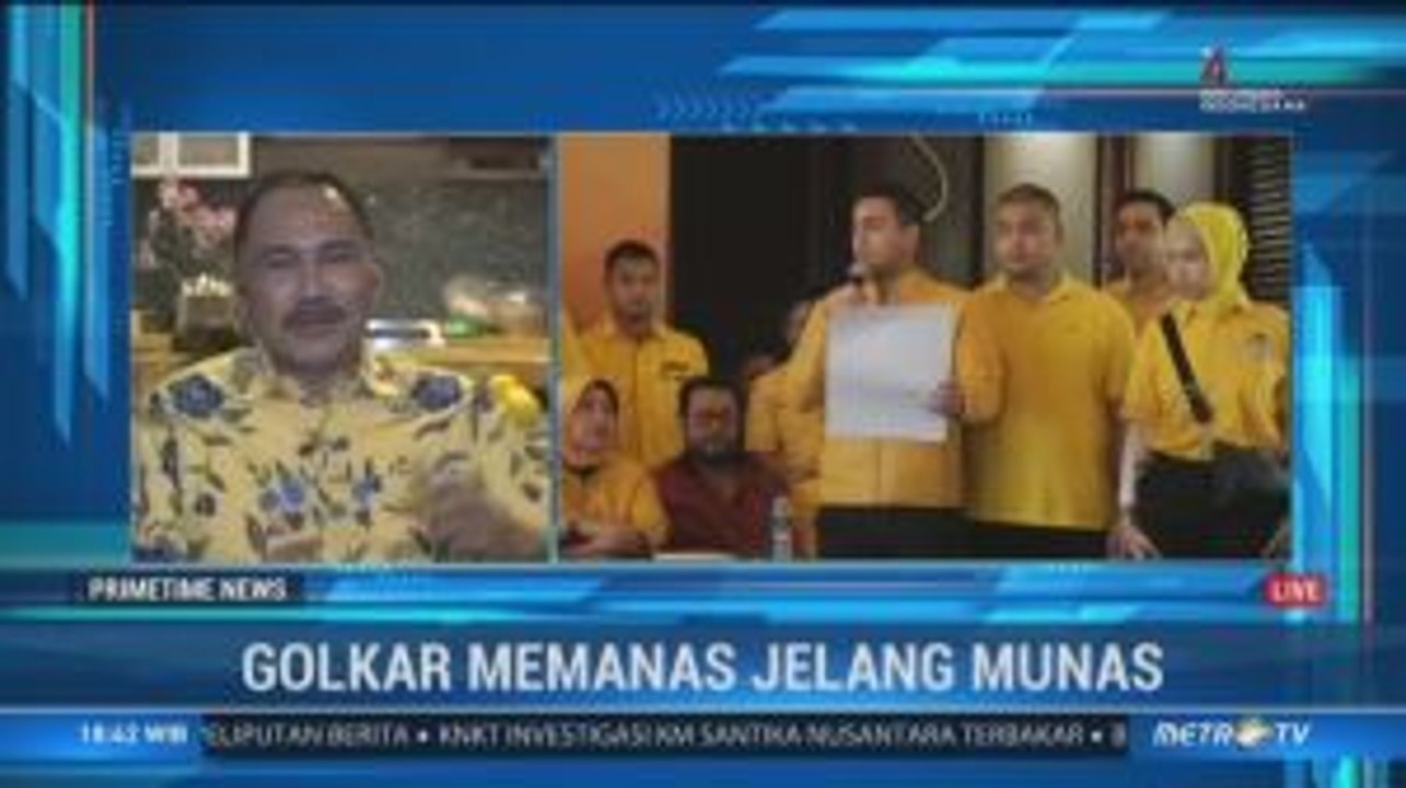 Golkar Memanas Jelang Munas