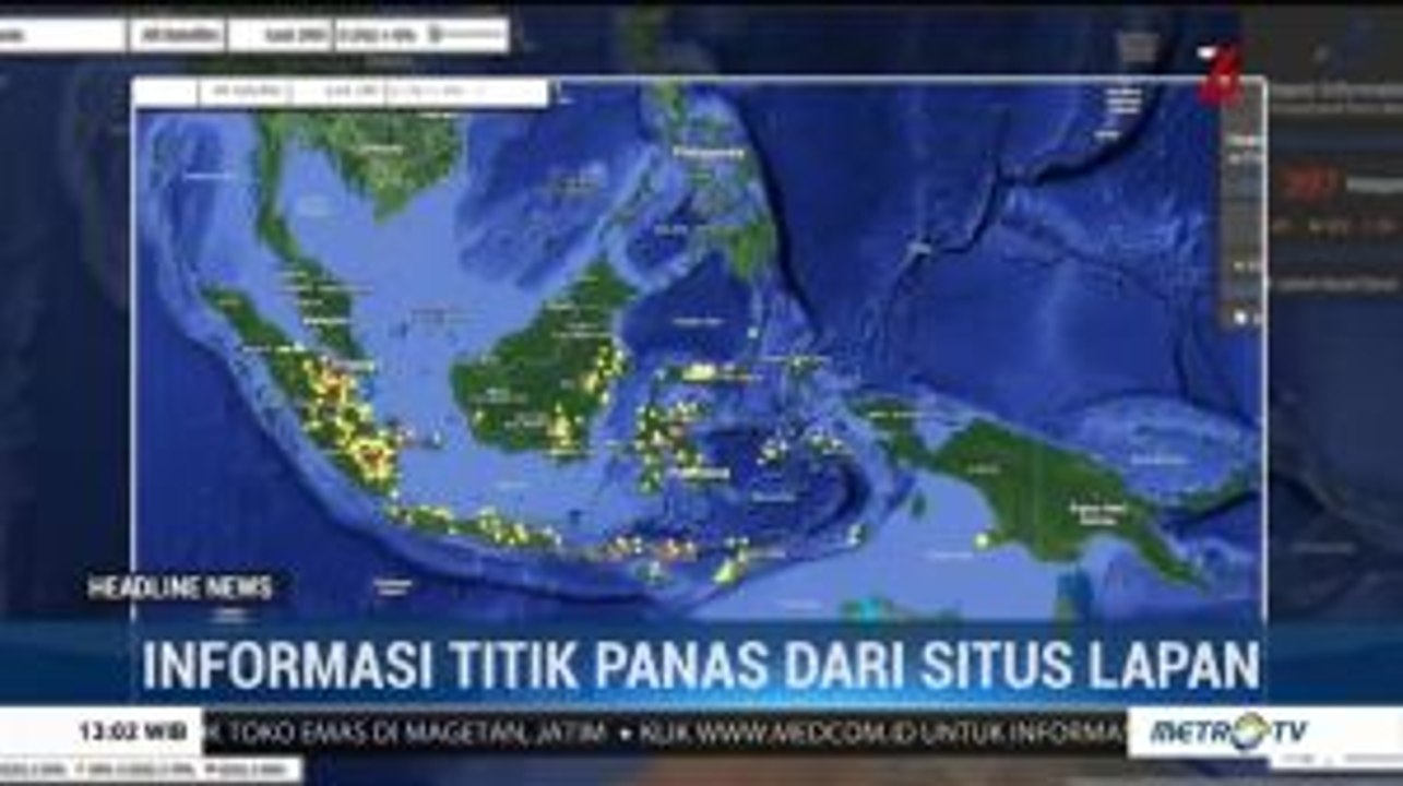 Informasi Titik Panas di Indonesia