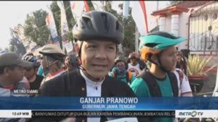 Ganjar Ikuti <i>Fun Bike</i> Pesta Rakyat Jateng