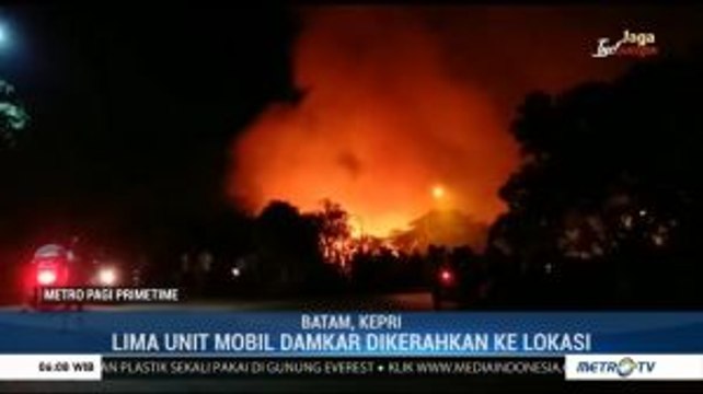 Hutan Lindung Bandara Batam Terbakar
