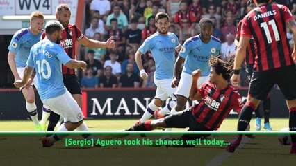 Guardiola's verdict as Man City ease past Bournemouth