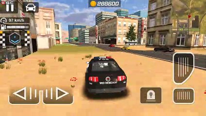 Police Car Chase "Speed Cop Driver Simulator" Android Gameplay Video #4