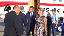 Pedro Sánchez y Begoña Gómez llegan a Biarritz
