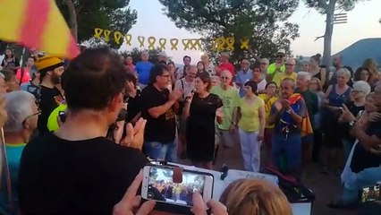 Txell Bonet agraeix la solidaritat als Lledoners