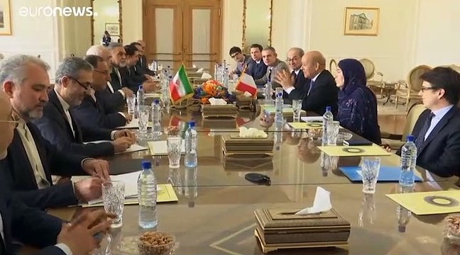 Biarritz: Irans Außenminister Sarif überraschend zu Gesprächen eingetroffen