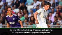 Zidane Memberitahu James Untuk Tetap Berlatih