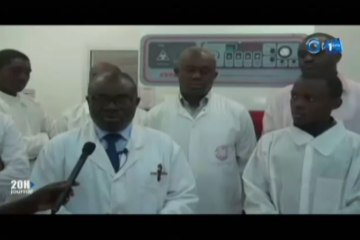 RTG/2e phase d’analyses des causes de la Mort des poissons a Lambaréné par les chercheurs du SMIRF