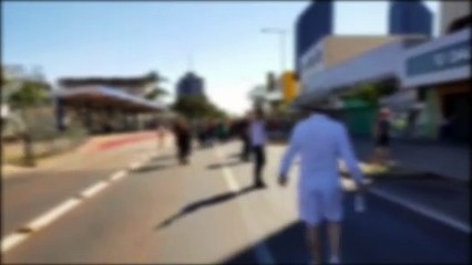 Vídeo: Manifestas pró-Amazônia e pró-Bolsonaro trocam ofensas