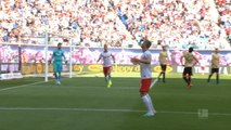 Werner celebrates new contract with goal for Leipzig