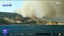 [이 시각 세계] 그리스 사모스섬 화재…관광객 수백 명 대피