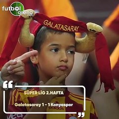 Galatasaray - Konyaspor maçından kareler