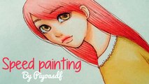 Speed painting 3 Painting process 3 By Piyoasdf