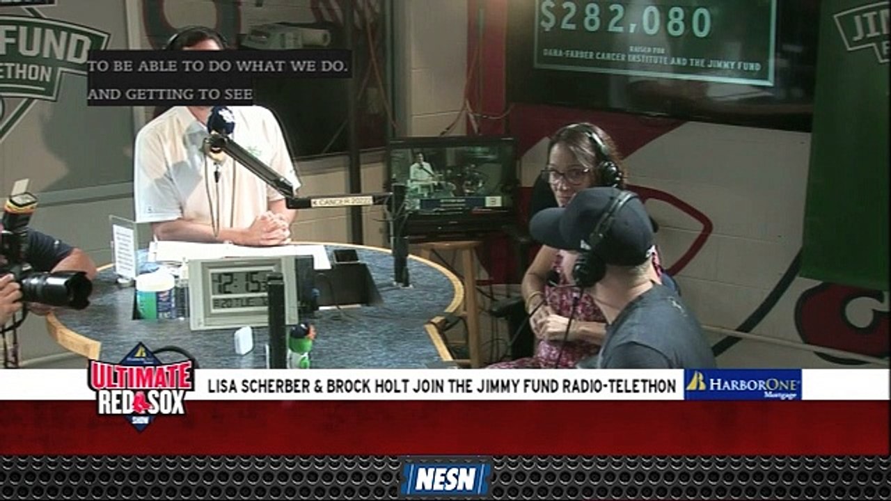 Brock Holt Discusses Special Moments From Jimmy Fund Radio-Telethon.