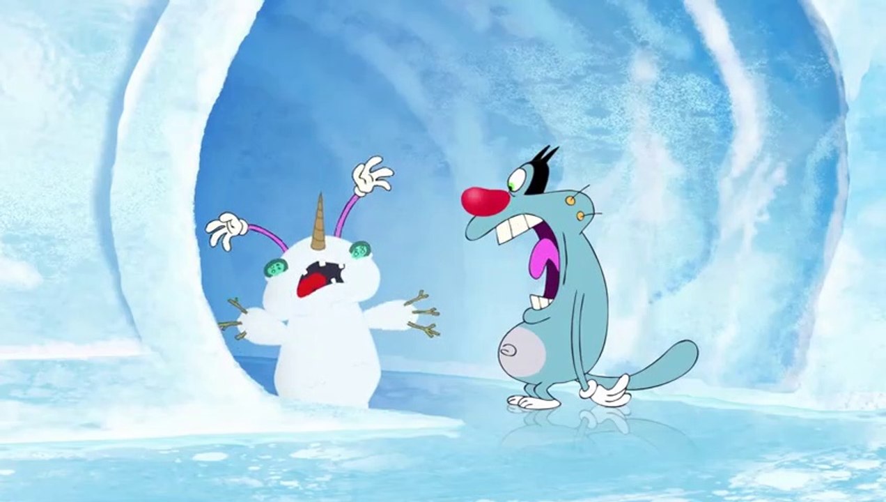 Oggy et les Cafards - Bonhomme de neige (S04e65) Episode complet en