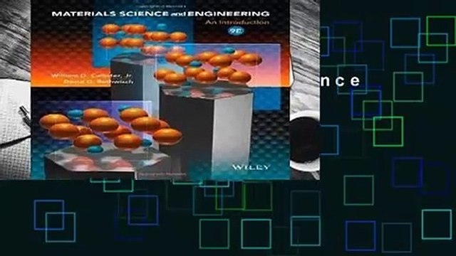 [Doc] Materials Science and Engineering: An Introduction