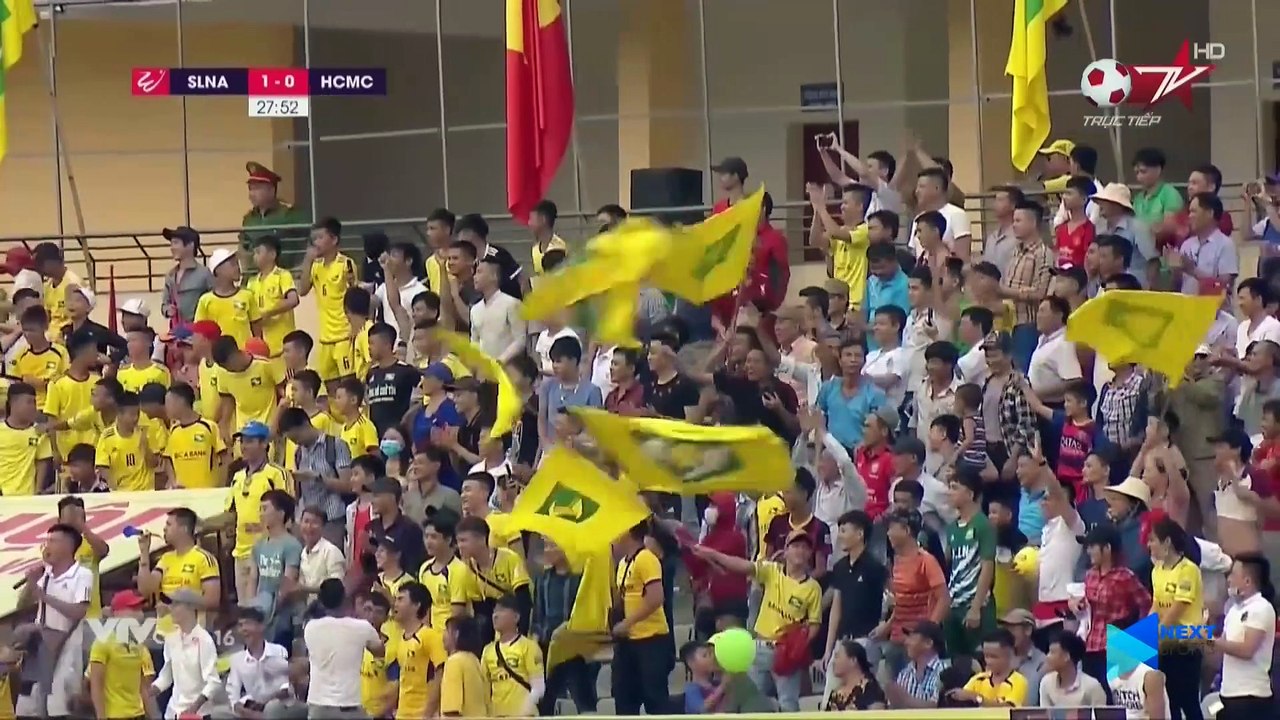 Highlights | SLNA - CLB TP. HCM | SLNA bị chặn đà hồi sinh ngay trên sân nhà | VPF Media